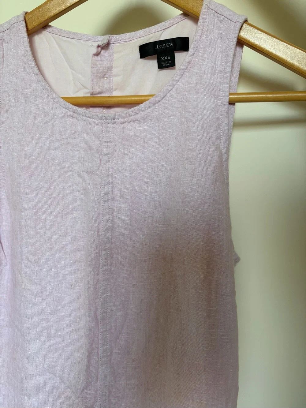 J Crew lilac lavender linen shift dress XXS